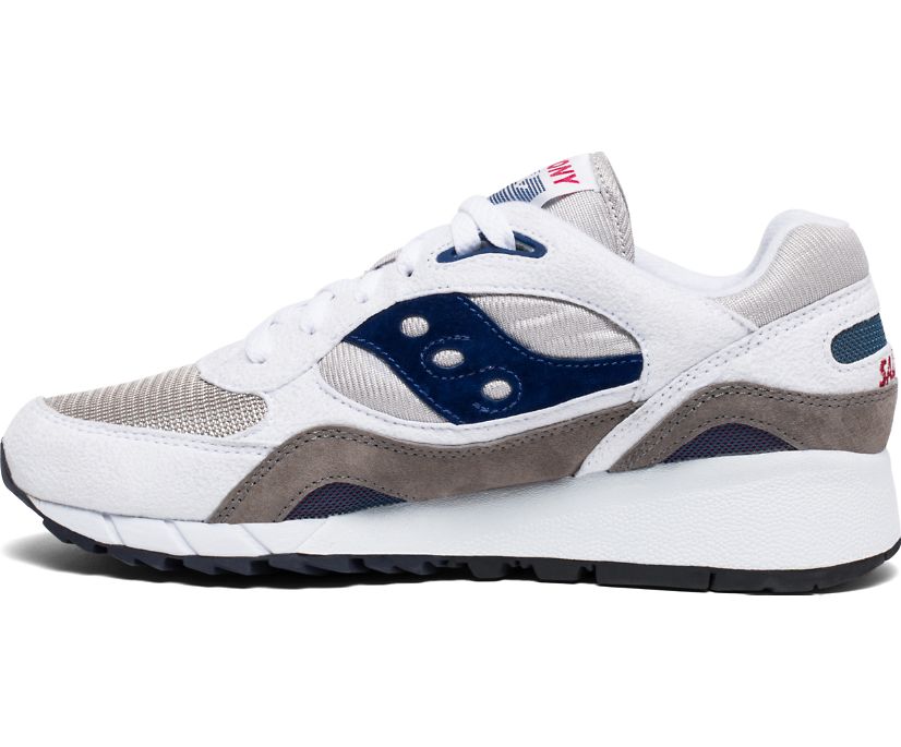 Saucony Shadow 6000 Originals Dam Vita Grå Marinblå | Sverige 451NWY